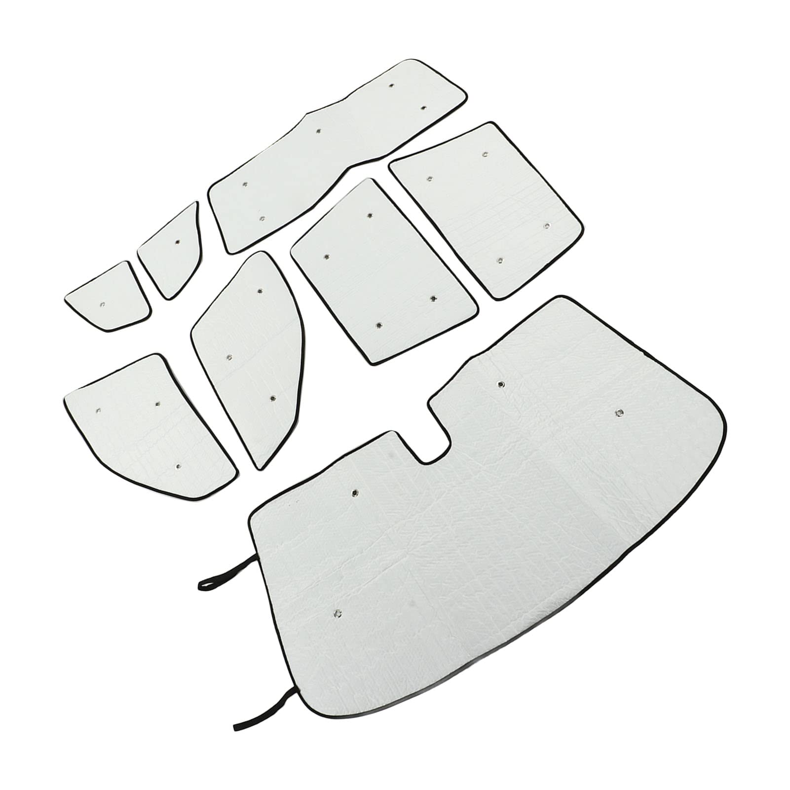 BRRNOO Kit de Parasoles para Coche de 8 Piezas para X3 E83 2006 2010 Eficaz con Ventosas para una Fácil Instalación