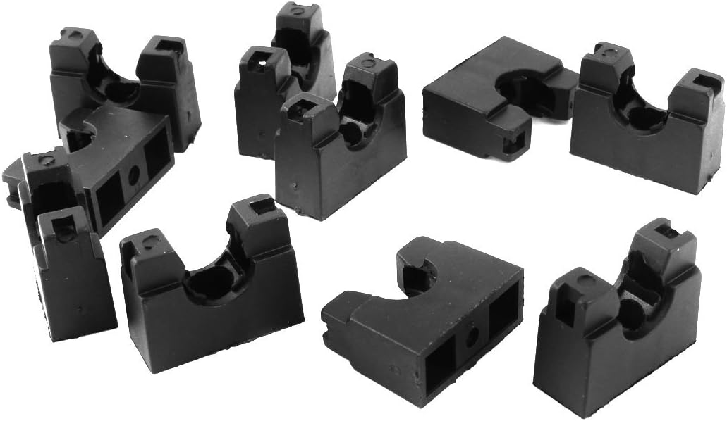 Uxcell AD13 Flexible Pipe Conduit Plastic Mounting Stand Bracket (10