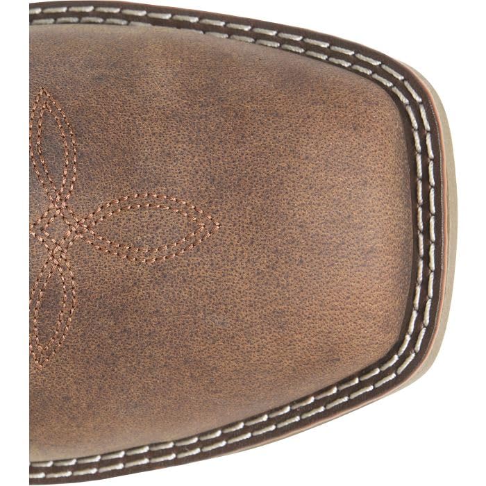 PHANTOM RIDER Zenon 11” Waterproof Wide Square Composite Toe Roper Boots for Men with Cumberland Cigar Leather Vamp and Textile & TPU Shaft3