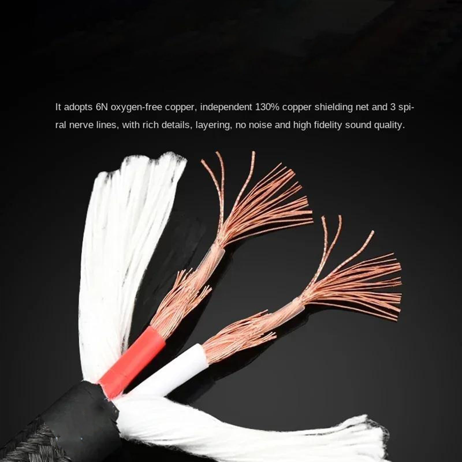 Cable de interconexión de audio Cable de instrumento guitarra no balanceado chapado en oro mono 6,5 mm a,35 0, a m(5m)