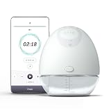 Sacaleches Eléctrico Portátil Individual Elvie Pump (copas 21/24mm incluidas) - Silencioso, Manos Libres - Fácil de Limpiar y Transportar - Control vía App - Sin Cables