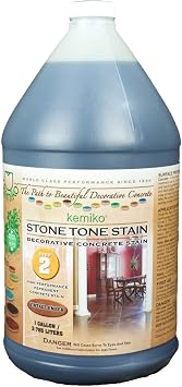 Kemiko Stone Tone Concrete Stain Vintage Umber