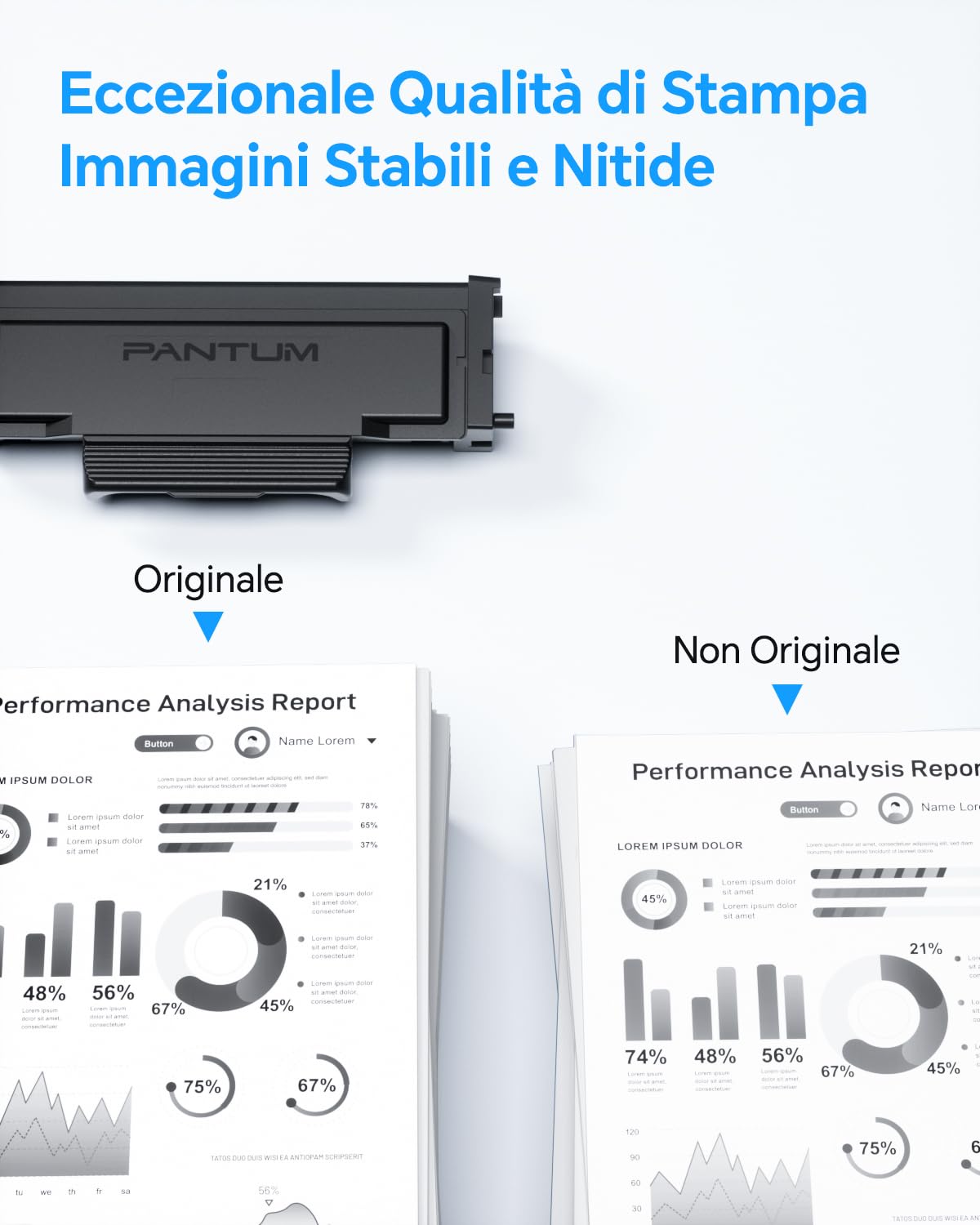 PANTUM TL-A4219H Originale Cartuccia Toner Nero per Stampante Laser BP4209DW BM4209DW BM4249ADW BM4309DW, Capacità fino a 3.000 pagine, (Nero, 1-Pack)