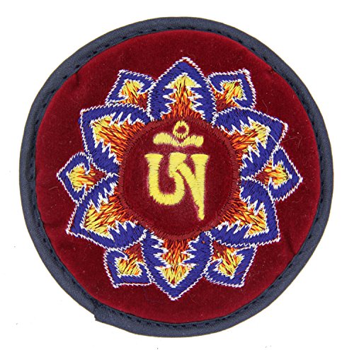 Tibetan Velvet Embroidered Small Singing Bowl Pillow