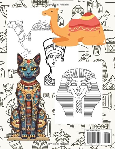 Ancient Egypt Coloring Book