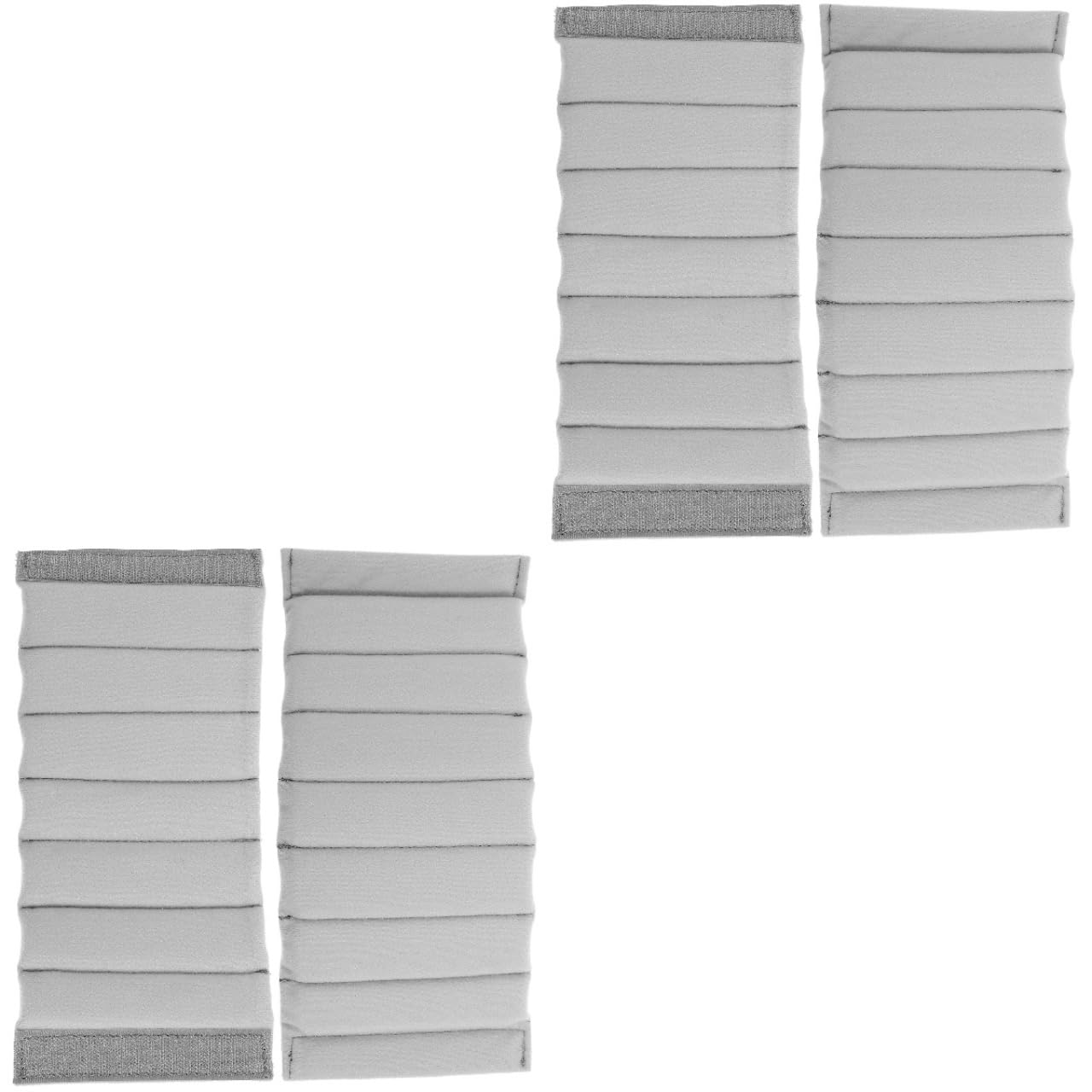 Homoyoyo 4-Pack Thicken Gray Suede Camera Bag Dividers - Adjustable DSLR Organizer Insert for Backpacks, Sling Bags & Photography Cases - Padded Compartment Protector Accessory Partition-picture-42
