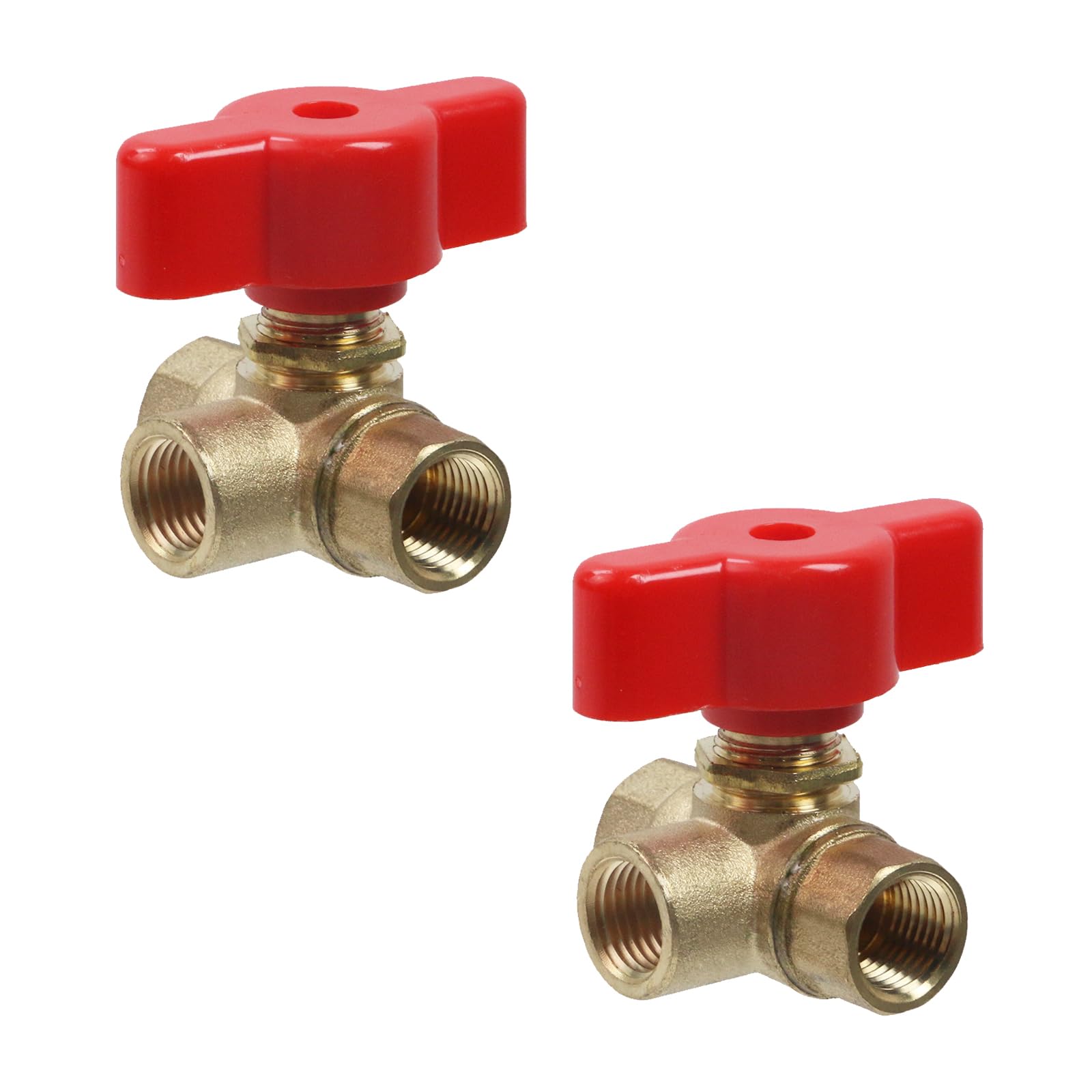 Robinet à boisseau sphérique 3 voies femelle 1/4 pouce Coshar