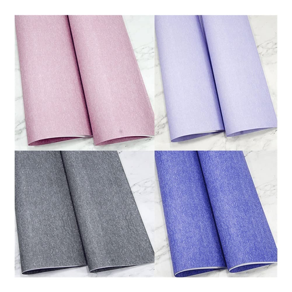 Chudy Papier do pakowania Sweet Colors Wielofunkcyjny Książka Pokrywa Papier Kwiaty Prezent Papier do pakowania na urodziny Opakowania Elastyczne (Color : 40 sheets)