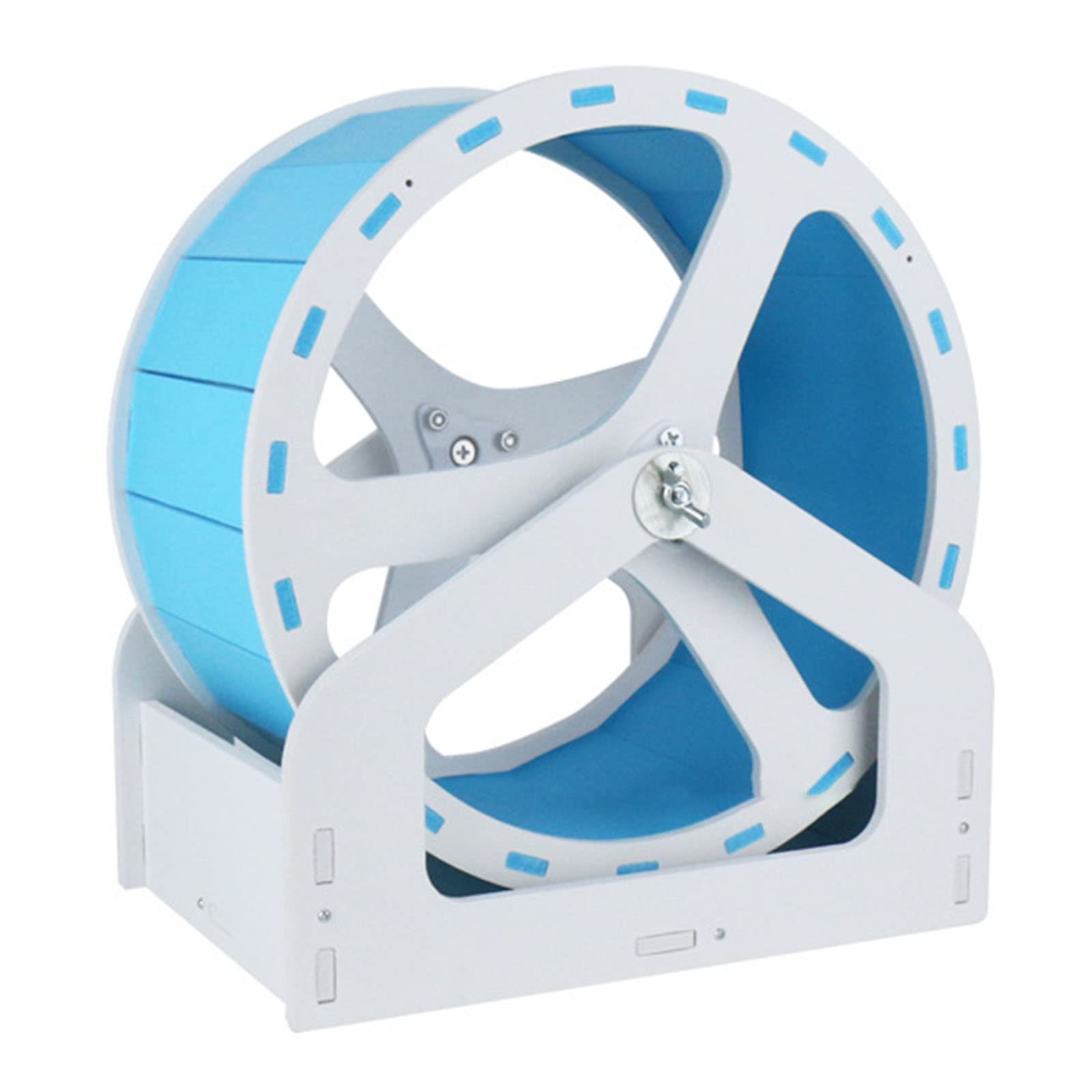 Rueda para hámster, Rueda silenciosa para Correr para Ejercicios de hámster, Ruedas de Ejercicio para Animales pequeños, Suministros para jaulas de hámster, Rueda para Correr con Soporte para ma