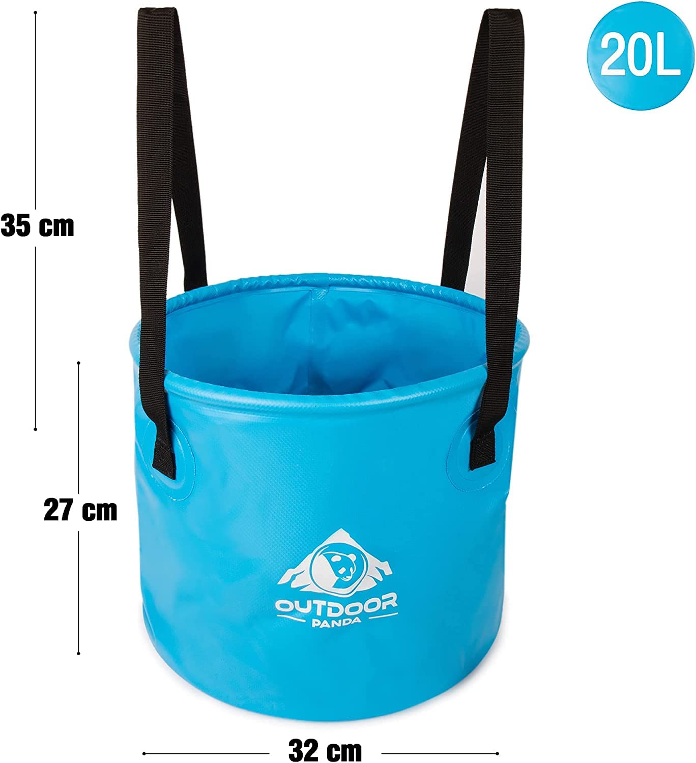 Ciotola Pieghevole Da 10 Litri Per Lavaggio - Viola, Ideale Per Campeggio E Outdoor