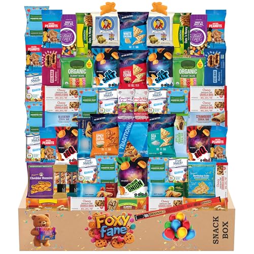 Foxy Fane 60-Count Healthy Snack Box