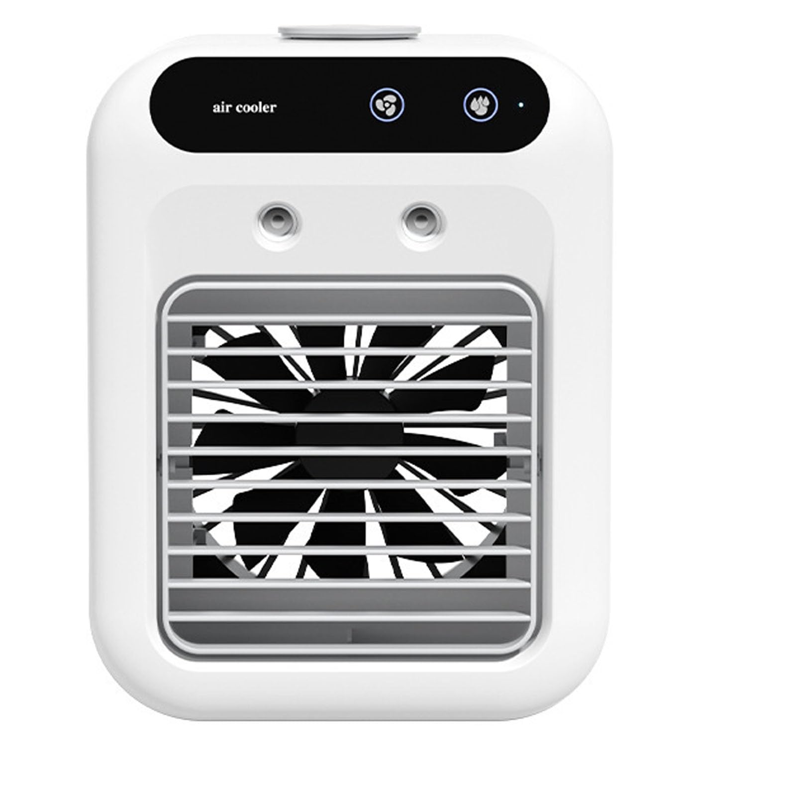 Zuiquity Portable Air Conditioners, Mobile Evaporative Air Cooler, Water Cooled Small Air Conditioner with 500ml Water for Home, Office, Camping, Car