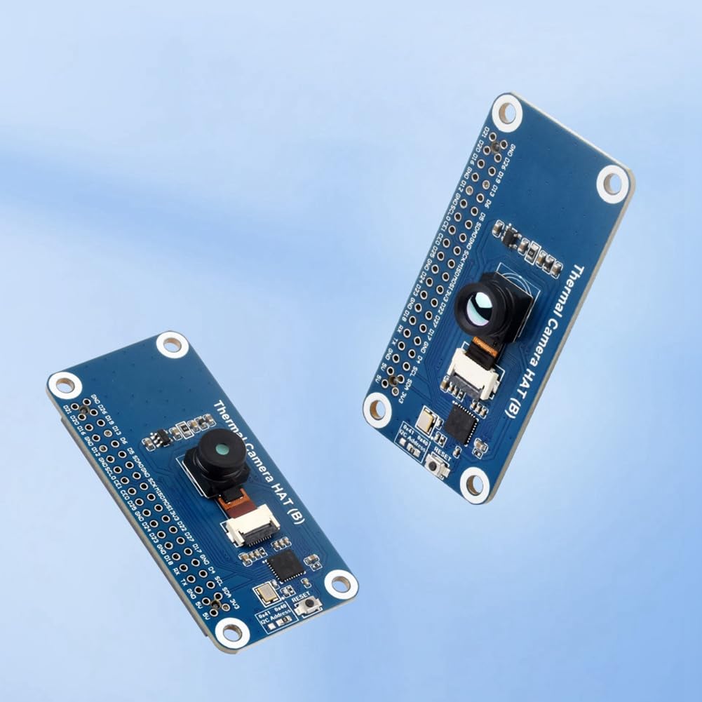 Kamera termowizyjna HAT (B) Moduł kamery termowizyjnej na podczerwień 40PIN GPIO 80 × 62 piksele Kąt widzenia 90°
