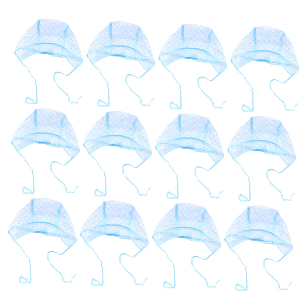 minkissy 24piezas Gorro Reutilizable Para Salón Para Teñir y Resaltar El Cabello Protección El Cuello y Brida Para Uso Peluquerías y Salones