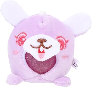 PRETYZOOM Chaveiro Em Forma De Espremer Design Pingente De Descompressão Páscoa Alívio Animal Coelho Forma Bolas De Pressão Estresse Engraçado Brinquedos Lentos Brinquedo De Pelúcia Squeeze