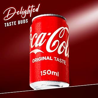 Mini Soft-Drink Cans 150ml Stunning In Exciting Pack of 6 To Satisfy Your Soda Cravings Sold By VR Angle