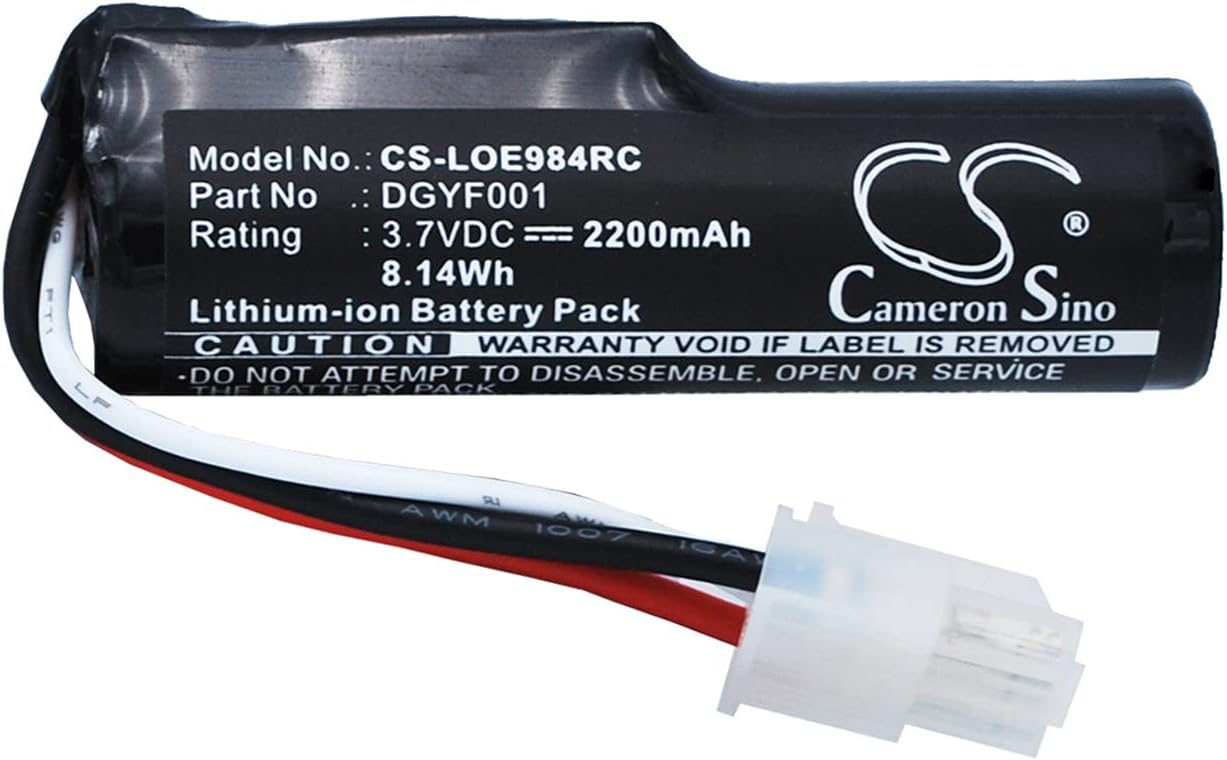 VINTRONS 2200mAh Replacement Battery for Logitech 533-000096, DGYF001, GPRLO18SY002