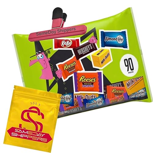 Miniatura 8 de HALLOWEEN HERSHEY CANDY Surtido  Hershey Surtido de dulces de Halloween con sabor a chocolate, bolsa variada de 33.3 onzas, 90 piezas  Bolsa variada