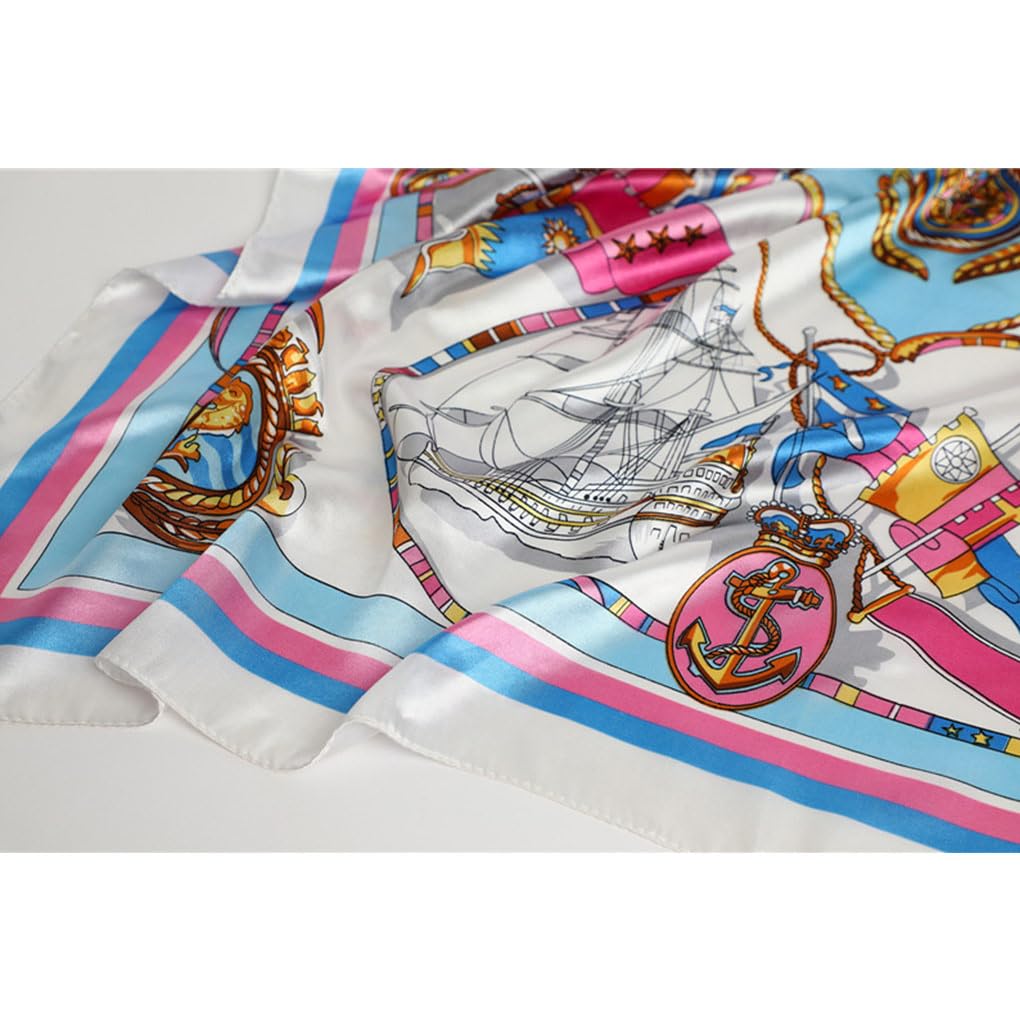 Bandane da donna per la testa, sciarpa da viaggio per feste, accessori fotografici, fascia lavabile, elegante, scialle, fazzoletto da collo, da donna, blu scuro