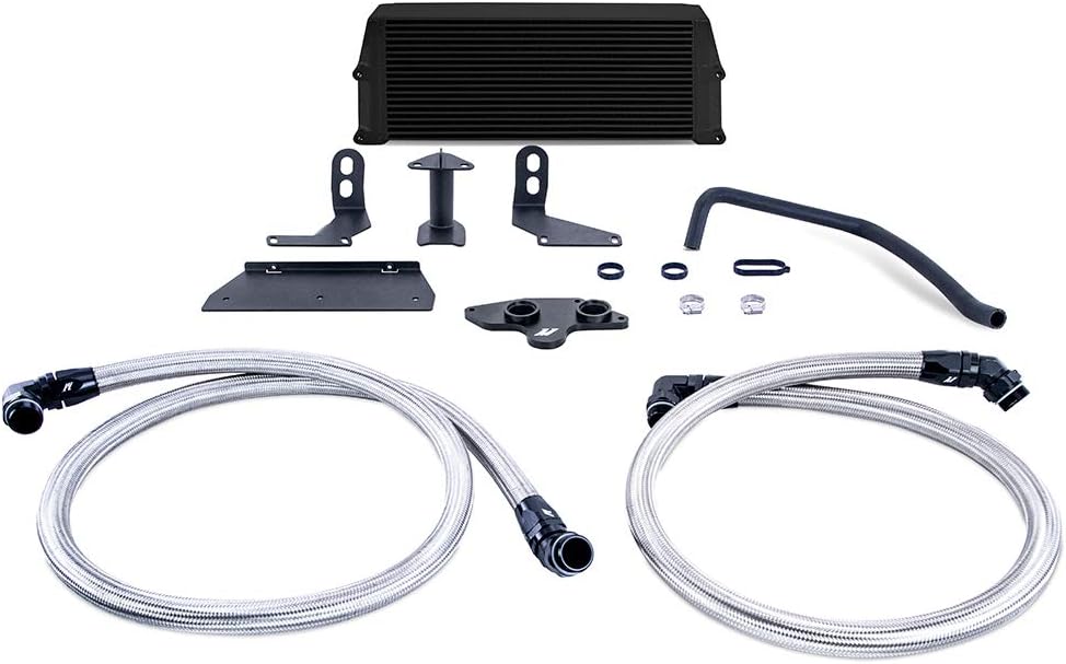 Mishimoto MMOC-F2D-11KBK Performance Oil Cooler, fits Ford 6.7L Powerstroke 2011-2019, Black