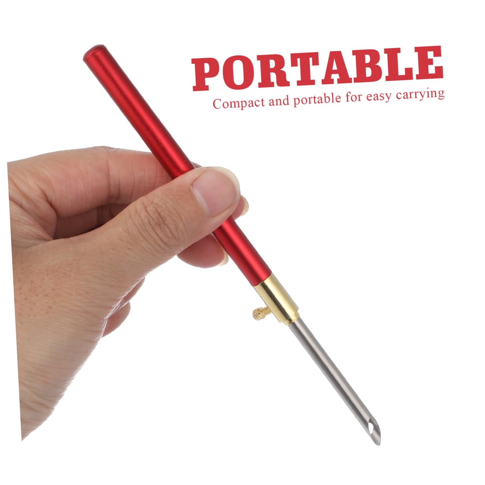 NUOBESTY 3ensembles Set De Aiguilles à Broder Avec Outils De Piquage Kit Aiguilles Ergonomiques Pour Débutants Et Pratique Et Pour Création De