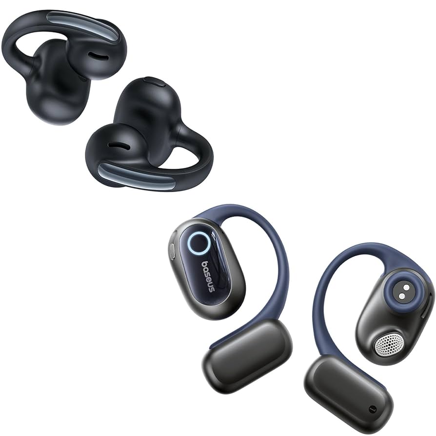 Baseus Bowie MC1 Pro ワイヤレスイヤフォン IP67 Amazon.com: Baseus Bowie MC1 Pro Open Ear Clip-On Headphones