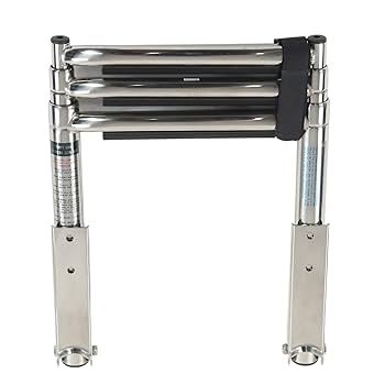 Amazon.co.jp: キャンピングカーに便利な3段ヨットはしご304