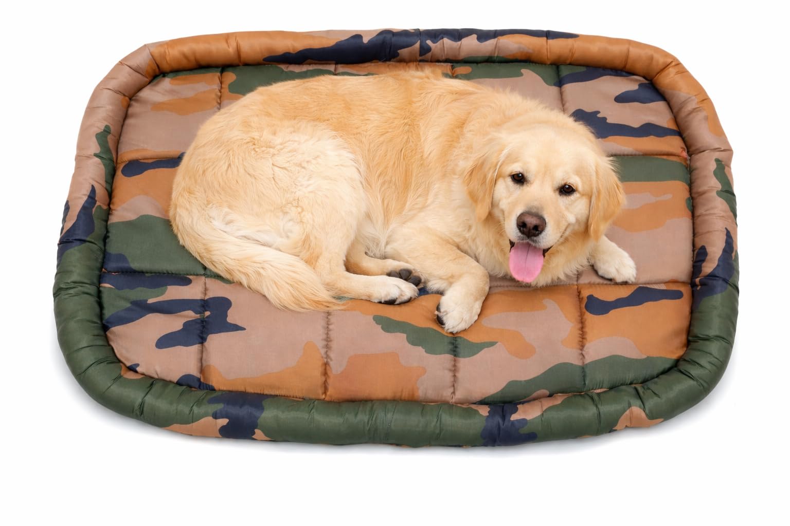 Woofy Dog Beds for Dogs and Cats Soft & Light Weight Camouflage