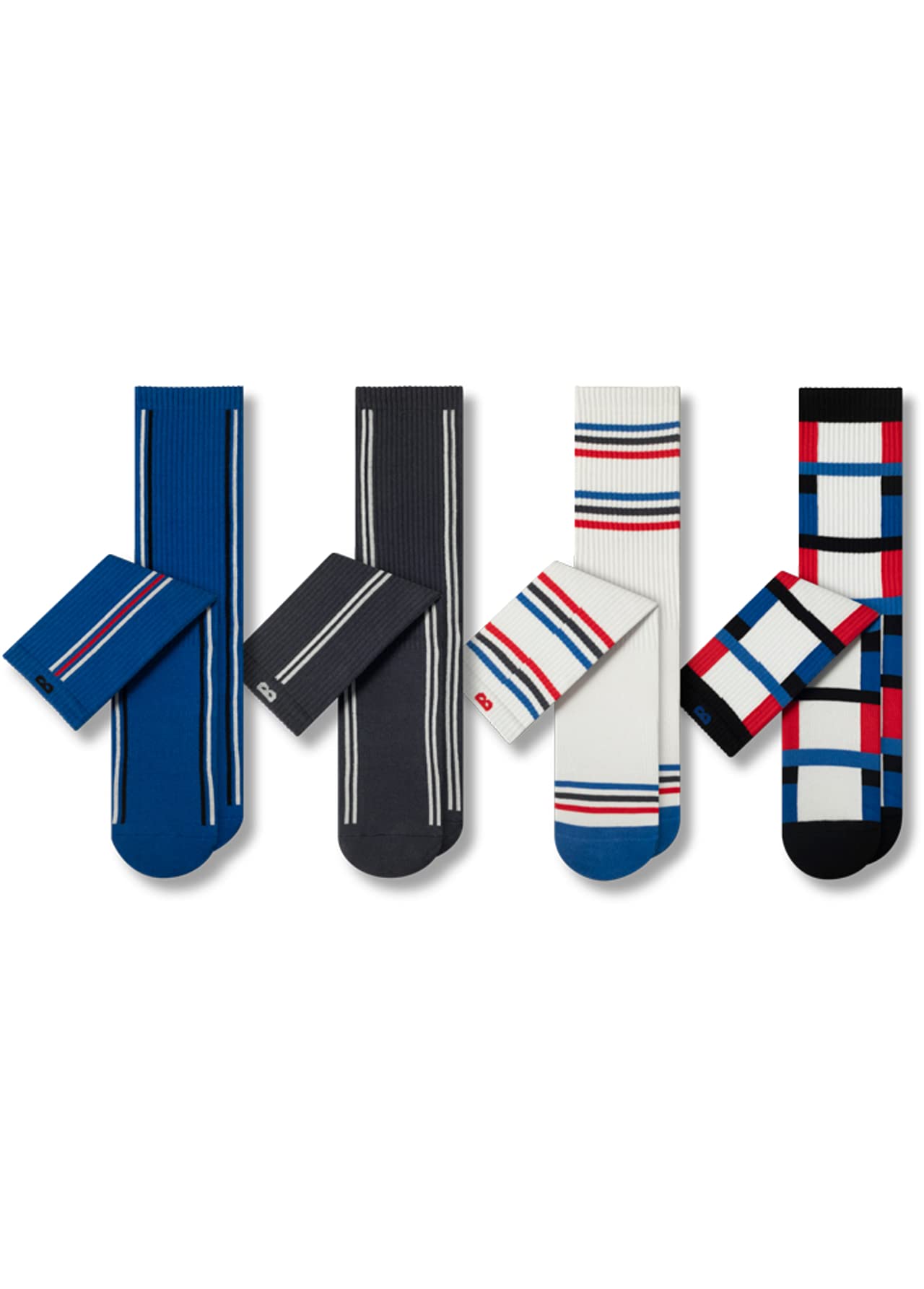 Pair of Thieves Mens Cushion Crew Socks, 4 Pack, Cushioned Athletic Socks, AMZ Exclusive