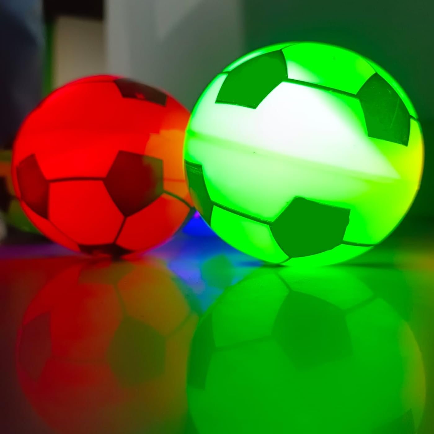 WIZME Led Flashing Bouncing Glowing Balls/Light Up Balls for Kids Boys and Girls Birthday Return Gift Items Set of 2 Pack of 1 (B0CY9H2P37) Amazon Price History, Amazon Price Tracker