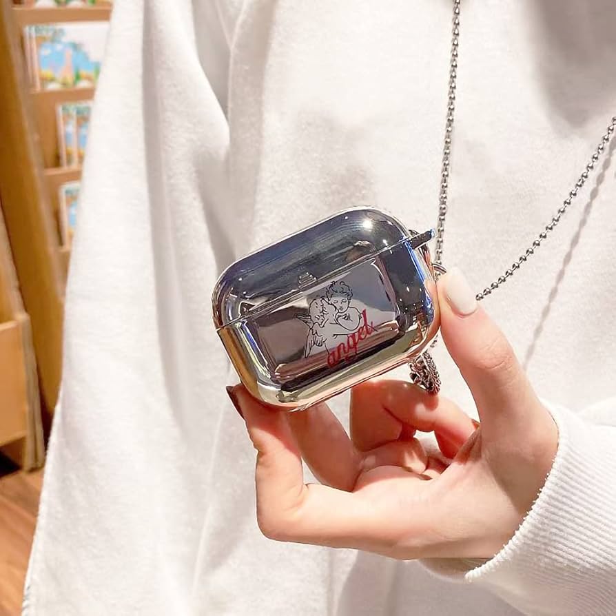 Amazon | NikalaJP AirPods Pro ケース 電気めっき TPU 光沢表面