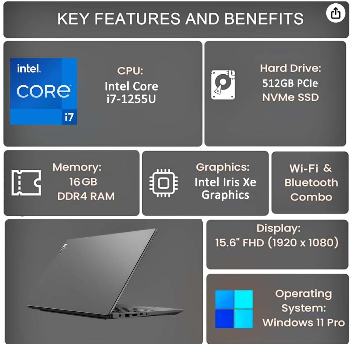 Amazon.com: Lenovo Laptop V15 for Business, Home, Student (15.6