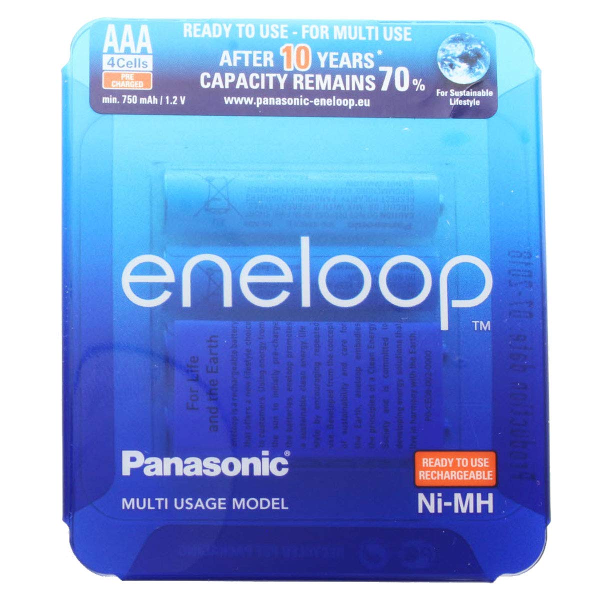 Sanyo Eneloop AAA HR 4utga et BC 700 Chargeur rapide LCD