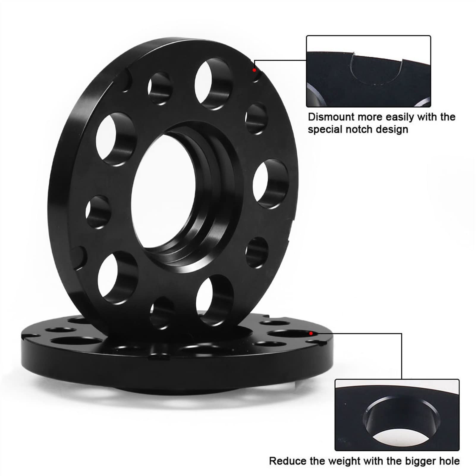 15mm 66.6mm 5x112mm piasta z otworem centrycznym dystansowe koła
