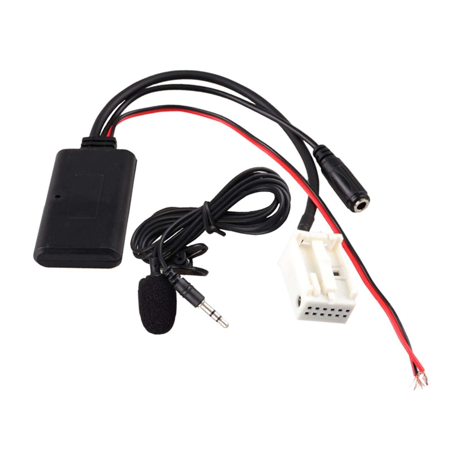 MERISHOPP Car Bluetooth Module with Mic AUX in Wire Connector Adapter for FitsBMW E81| Universal Fit | High-Performance-image-37