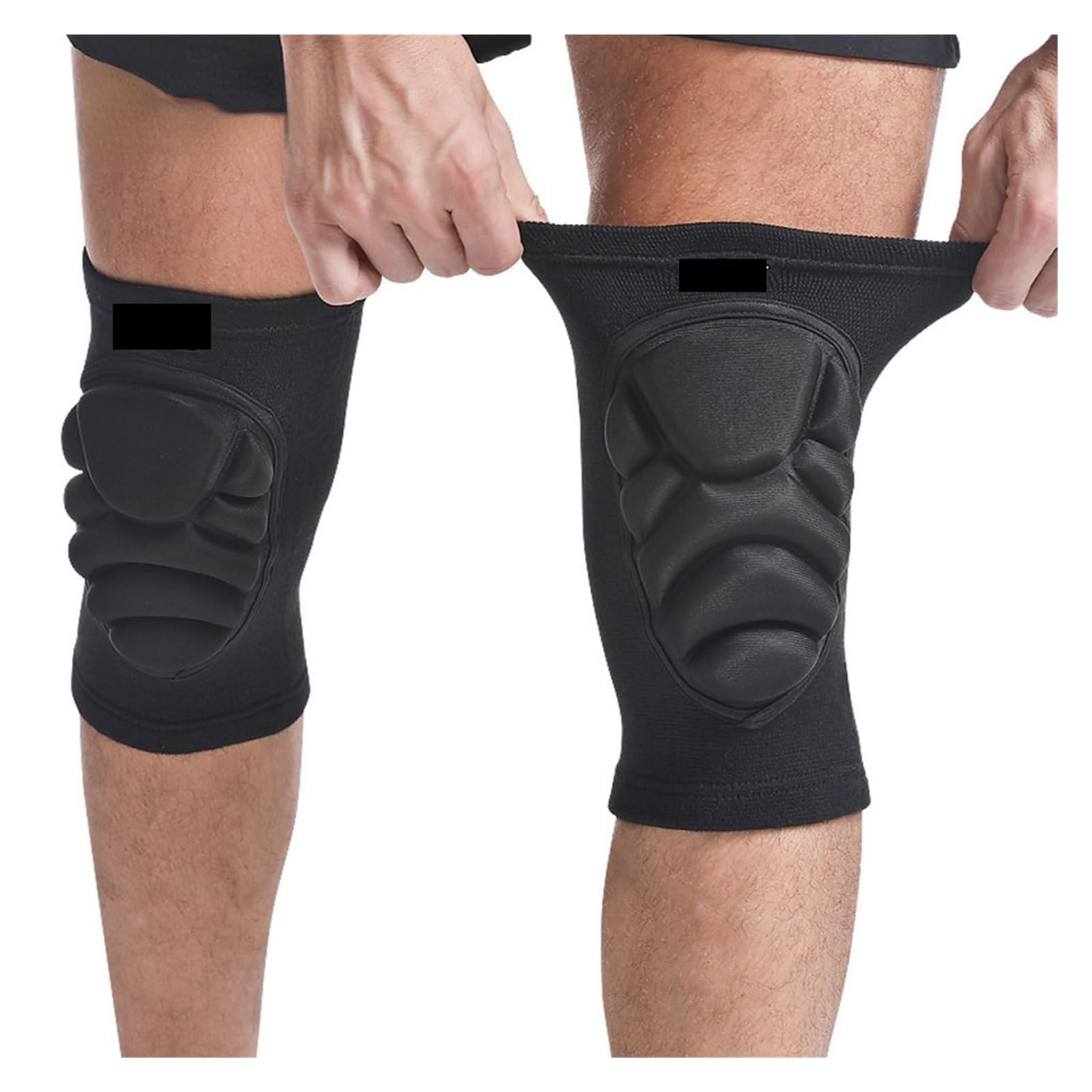 Genouillères de Sport antidérapantes, 1 Paire, Mousse épaisse, pour Volley-Ball, Football et Danse.