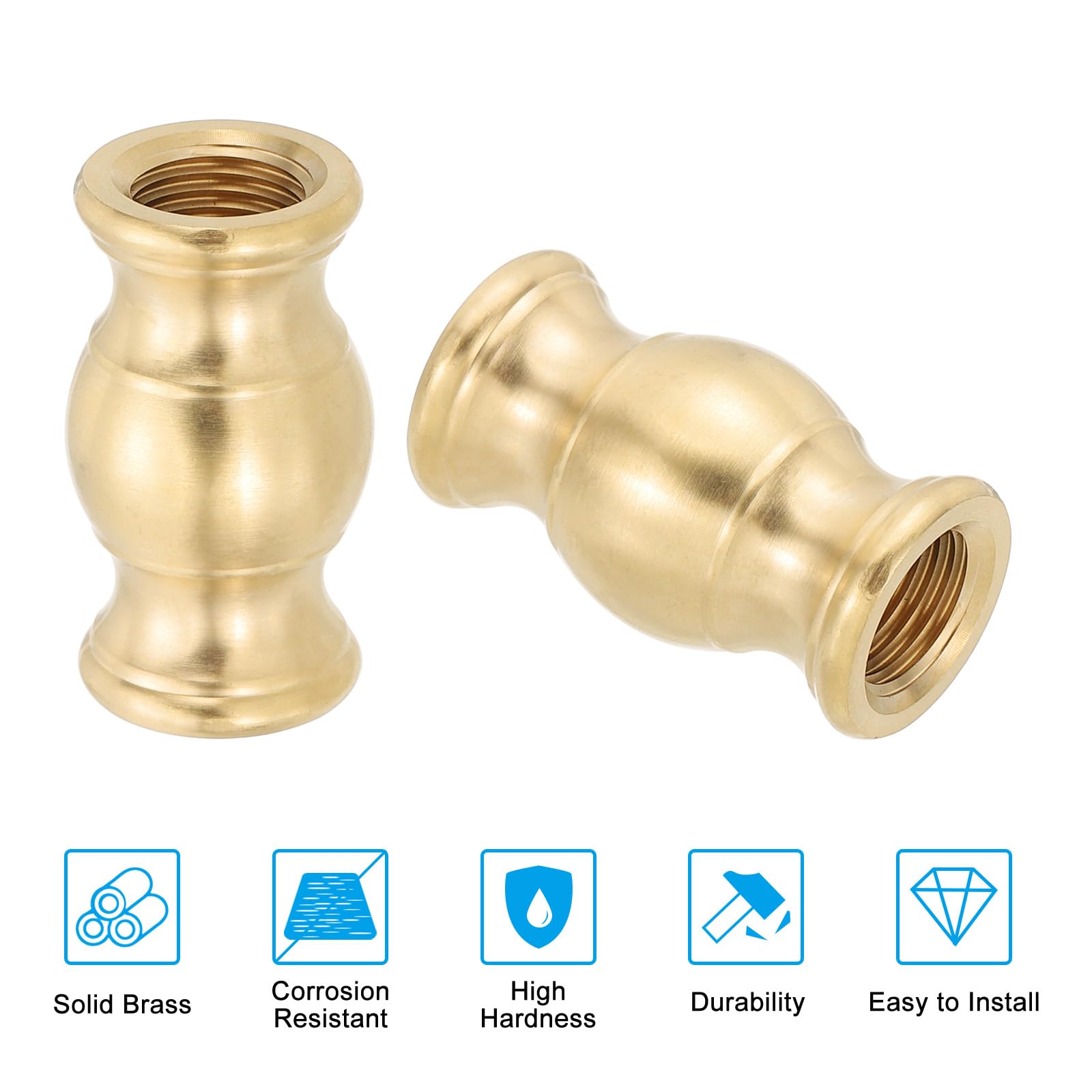 PATIKIL Lamp Solid Brass Spindle - Image 3