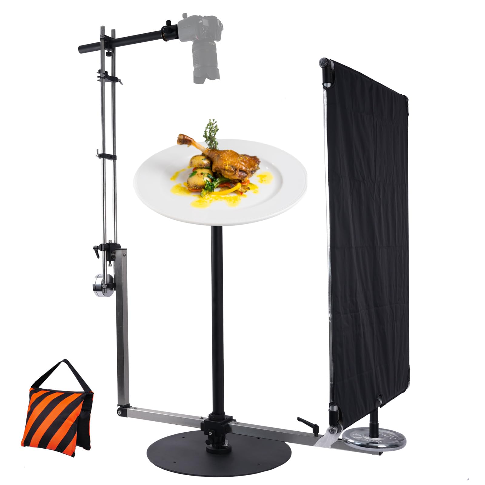 DF DIGITALFOTO V360 SE Camera Spinner,Professional Photography Turntable Photo Booth for YouTube Vlog Reels Unboxing Commercials Video B-Roll Footage Food Jewelry Slow Motion Bullet-time