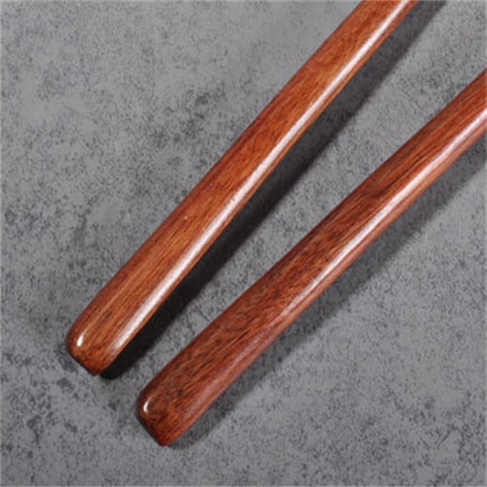 2 Pieces Wooden Forks, 8.8"" Wood Utensils Set, Kitchen Dinner Fork for Food, Desserts, Salad, Fruit, Wood Cutlery for Travel, Brown — Amazon image 8