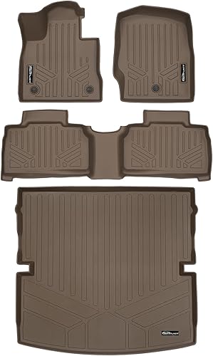 Miniatura 21 de SMARTLINER Alfombrillas de primera fila de ajuste personalizado (1 unidad) compatibles con Ford Transit 2020-2022 Ford Transit 2023 - 2025,Negro