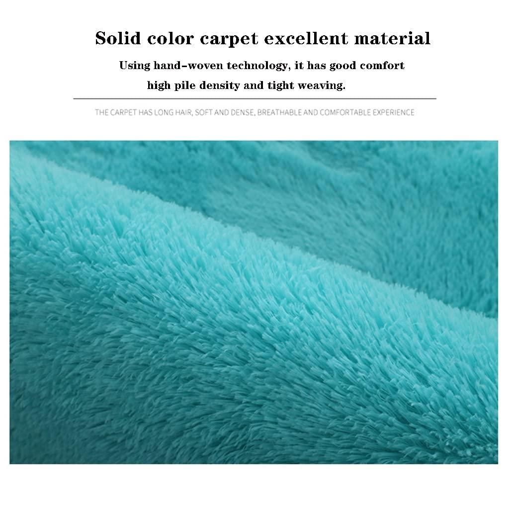 Chambre Shaggy Tapis Chambre Shaggy Epais Moelleux Tapis Salon Tapis Antidérapant Tapis Rectangulaire Luxe Confortable Tapis Salon Moderne Sol Doux for Décoration Intérieure