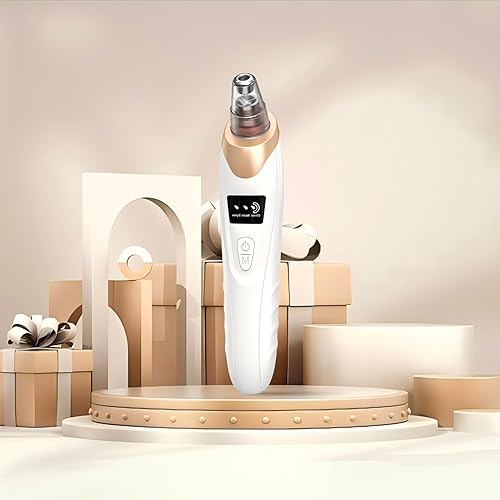Miniatura 7 de Aspiradora removedor de puntos negros, extractor profesional de puntos negros para cara con 3 niveles de succión ajustables, limpiador de poros