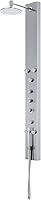 VIGO Dilana 67" 6-Jet Stainless Steel Shower Panel with Rainfall Head, Handheld Wand & Thermostatic Controls - VG08001