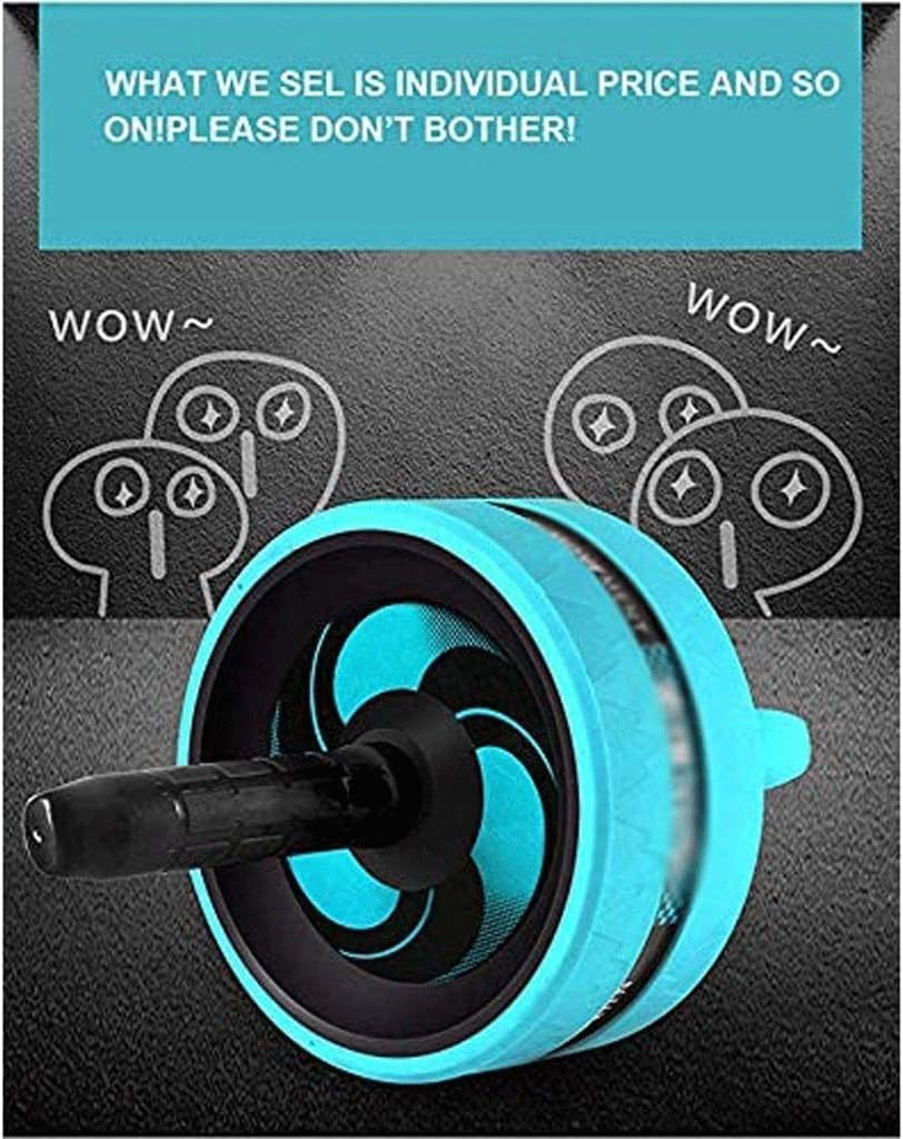 Ab Roller Wheel Rueda Abdominal antideslizante, rebote automático, múltiples ángulos, entrenamiento central, rodillo de ejercicio, entrenamiento de Fitness Crunch Mejora
