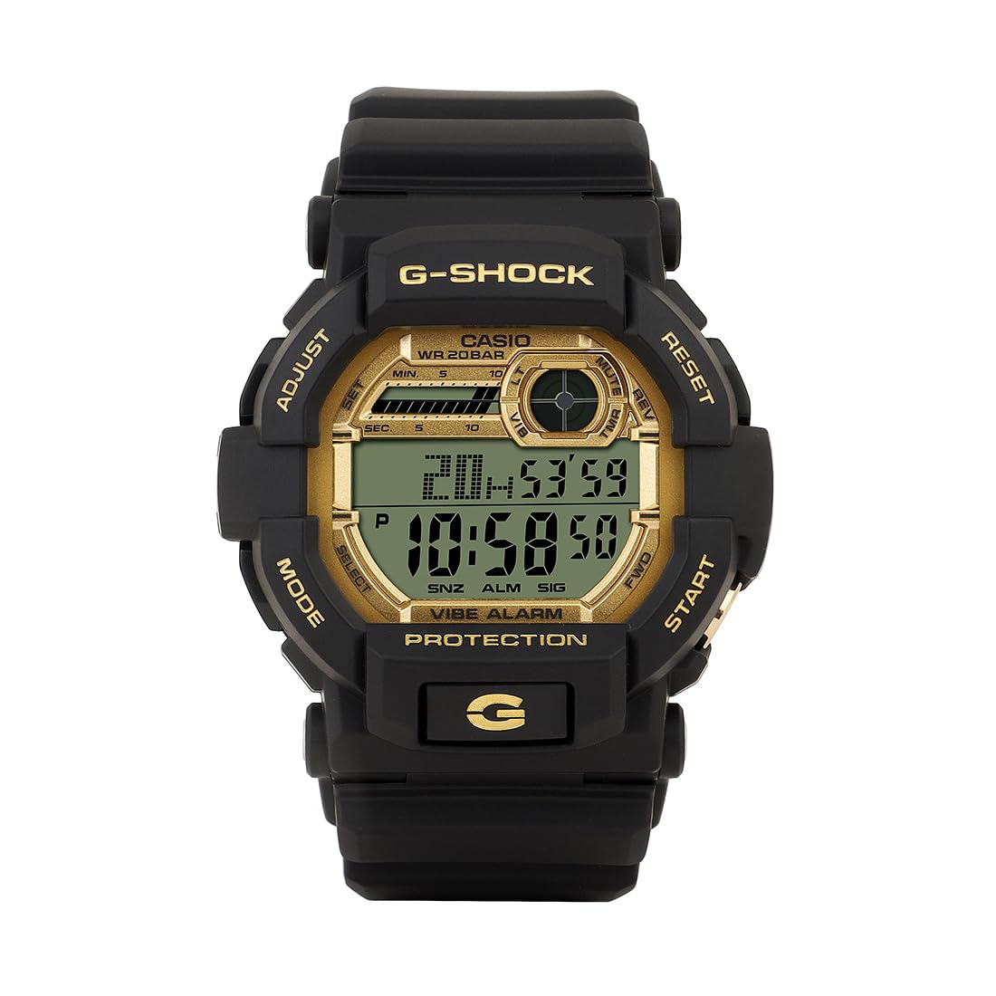 Casio G-Shock GD-350GB-1DR Digital Dial Black Resin Strap Mens Watch Shock and 200M Water Resistant G1455 (B0CM6TB1J5) Amazon Price History, Amazon Price Tracker