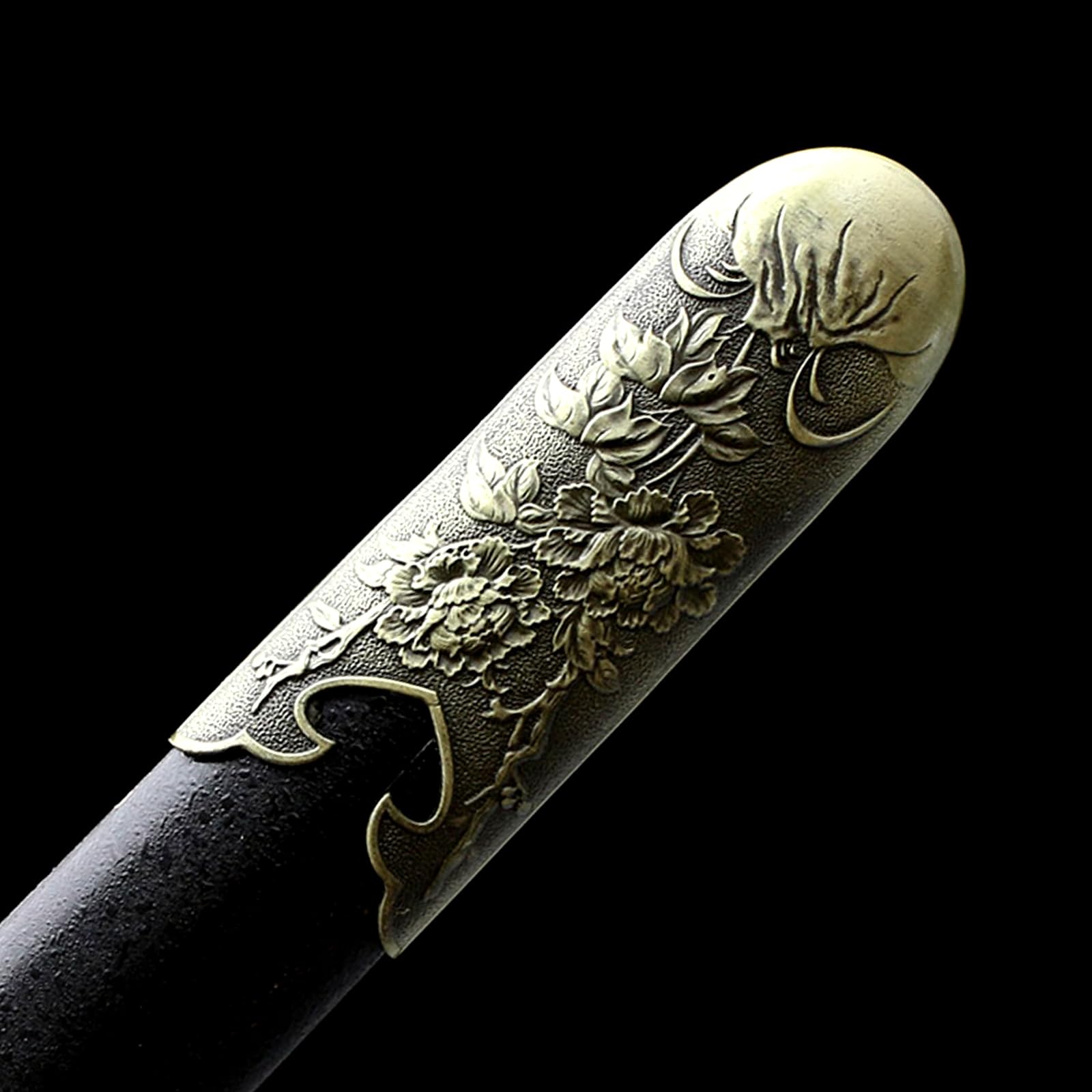 102cm Espadas Chinas de Madera,Espada de Tai chi de bambú Natural,bokken Hecho a Mano para Entrenamiento de Artes Marciales,exhibición,Cosplay,Accesorios,Regalos