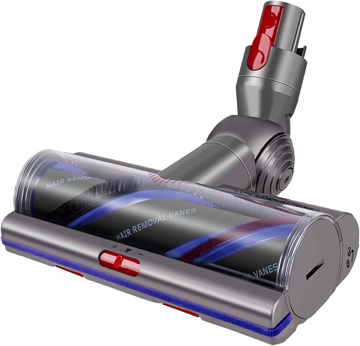 High Torque Cleaner Head for Dyson V10 V11 V15 V15s, Anti-Tangle Vacuum Attachment for Carpets & Hard Floors, Compatible Replacement Tool, Part No.970100-05