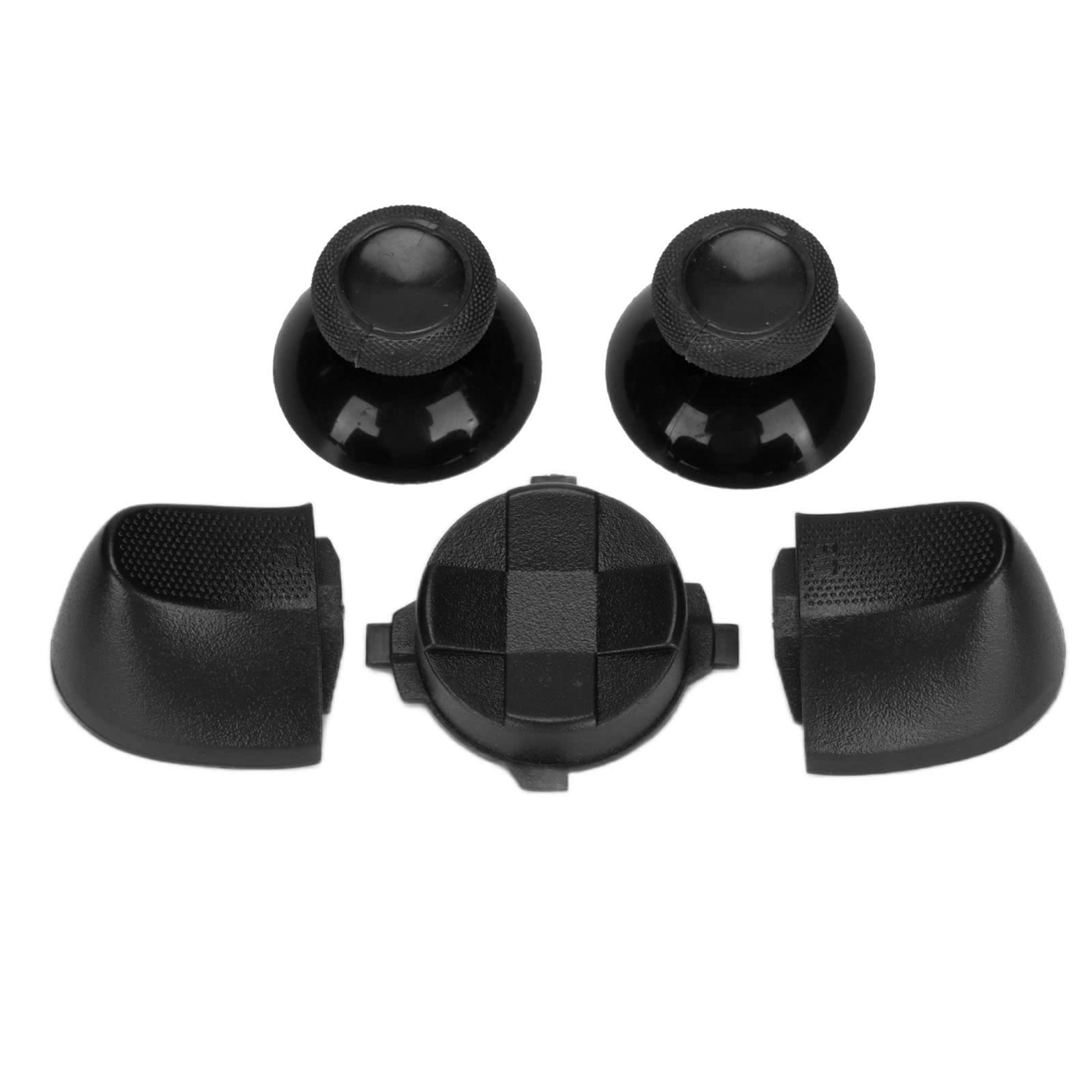 Annadue Set Completo di Pulsanti per Series, Dpad Bumper Pulsanti Trigger RT LT RB LB Pulsanti ABXY Kit di Riparazione Pulsanti di Ricambio per Series X e S(Nero)