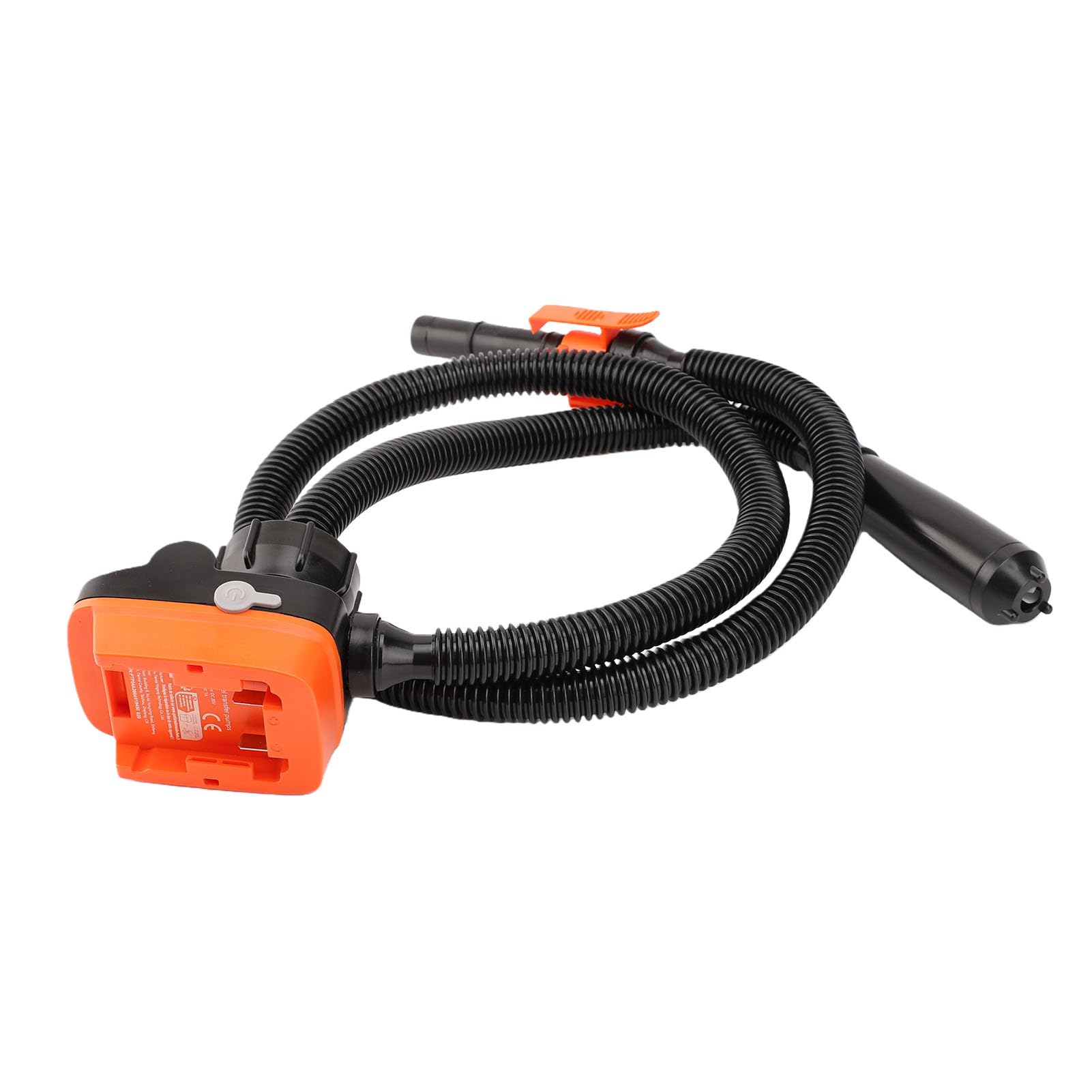 Bezprzewodowa Pompa do Przetaczania Paliwa Zasilana Akumulatorowo, 3,2 GPM 12 L min. Napędowy Nafta Woda z 3 Uniwersalnymi Adapterami do Kosiarki Ciągnik Generator ATV UTV