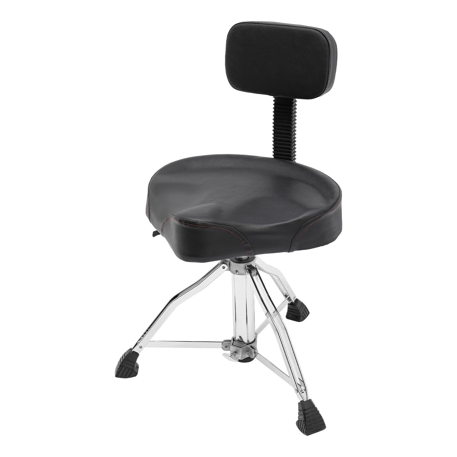 Taburete para batería, altura ajustable, taburete para guitarra, batería E, silla de piano para adultos, asiento ergonómico de espuma viscoelástica, 45, 60 cm de altura, marco de acero